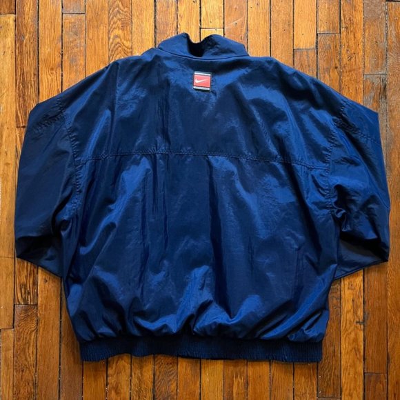 Rare Vintage 90s Nike Team NCAA Penn State University Men SweatshirtTrack Jacket - Picture 3 of 4